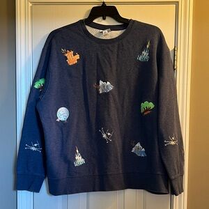 Disney park’s sweatshirt